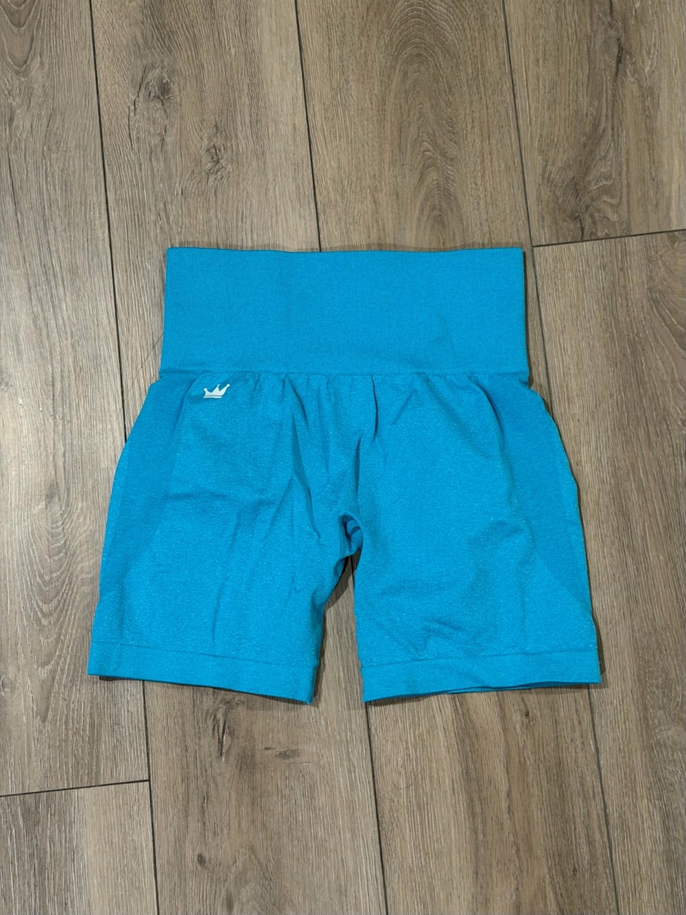 Empowered the label Seamless High-Waist Turquoise Women’s Shorts